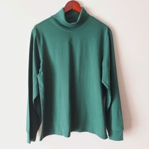 Vintage Green Turtleneck